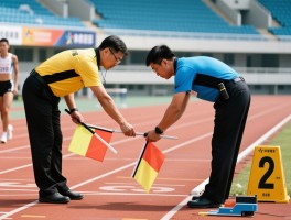 田径边裁,检查员职责是什么,如何判断运动员犯规,田径边裁与主裁如何分工