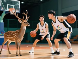 鹿晗篮球照丨素颜状态如何,和谁一起打球,穿搭有什么特点