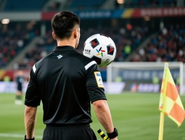 足球弹到边裁身上怎么判,比赛是否继续,算不算出界,规则如何规定