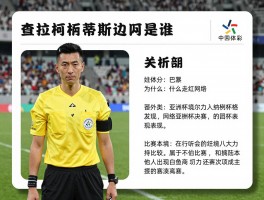 查拉柯蒂斯边裁是谁,为什么走红网络,亚洲杯决赛表现如何,个人资料简介