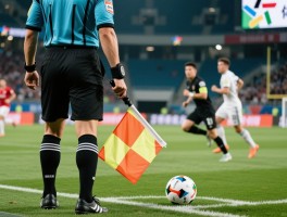 边裁负责范围,边裁如何判罚越位,边裁旗语含义，一场比赛跑动多远