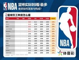 NBA球员工资表怎么看，谁实际到手最多，薪资如何发放与构成？