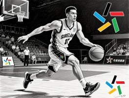 篮球黑白画怎么画更有立体感,如何表现运动动态,适合哪些创作场景