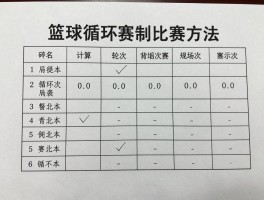 篮球循环赛制比赛方法，如何计算比赛轮次与场次,名次判定规则有哪些,分组循环赛怎么安排