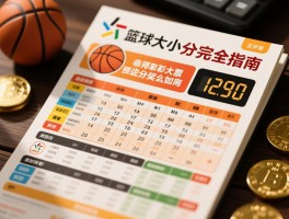篮球彩票大小分完全指南,预设总分怎么确定,投注技巧有哪些,奖金如何计算