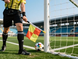 边裁球门球判罚全解析：如何准确判断,旗语信号是什么,与角球区别在哪