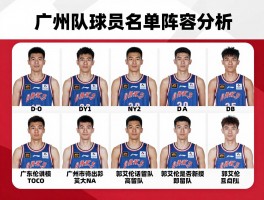 广州队球员名单丨最新阵容分析,新赛季有哪些新援加入,郭艾伦是否留队