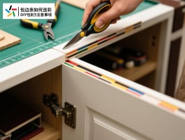 柜子包边怎么裁的丨包边条如何选材,裁剪工具怎么使用,DIY包边注意事项