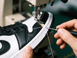 aj裁片包边，如何正确包边aj鞋裁片，aj包边用什么线结实，手工包边与机器包边区别