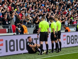 德甲边裁受伤球迷,如何影响比赛结果,球迷行为有何后果,赛场安全如何保障