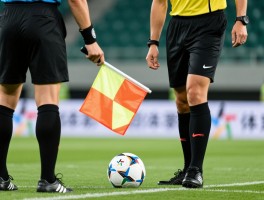 裁判手势足球边裁详解,旗语示意什么,如何判断越位,怎样与主裁配合