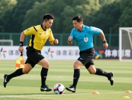 边裁跑位技巧图解，边裁怎么训练跑位，边裁和主裁判如何配合，常见问题