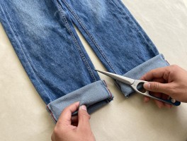 如何裁裤边,裁裤脚最简单的方法,裁裤边怎么剪好看，老师傅亲授技巧