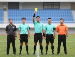 红黄牌边裁,边裁能出示红黄牌吗,边裁如何协助判罚,裁判团队如何分工