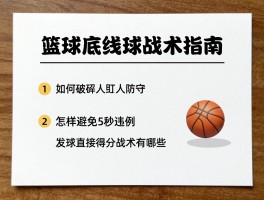 篮球底线球战术指南,如何破解人盯人防守,怎样避免5秒违例,发球直接得分战术有哪些
