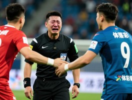 边裁落泪丨比赛中为何情绪失控,职业压力如何排解,球员冲突怎么处理