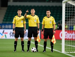 点球大战边裁站位,如何选择位置,具体职责是什么,与主裁如何配合,站位图解说明