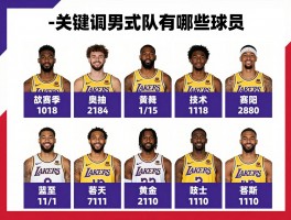 湖人队有哪些球员,新赛季阵容如何,核心球员有谁,战术体系分析