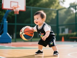 2岁半宝宝打篮球丨幼儿篮球如何启蒙,有什么好处,安全注意事项有哪些