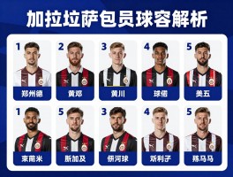 加拉塔萨雷球员阵容解析,核心球员有哪些,2025赛季表现如何,欧冠前景怎么样