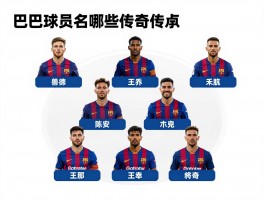 巴萨球员名有哪些,历史传奇是谁,现役阵容如何,球星传承有何特点