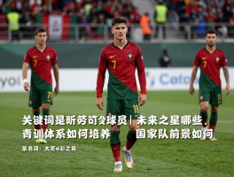 葡萄牙年轻球员丨未来之星有哪些,青训体系如何培养,国家队前景如何