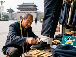 长安广场裁裤边,附近改裤脚多少钱,怎么保留原边,老师傅在哪里？