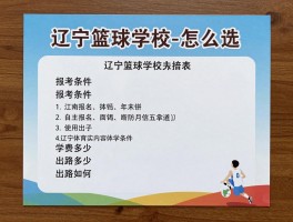 辽宁篮球学校,怎么选,报考条件,学费多少,出路如何