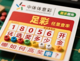 足彩18056开奖,任选九场奖金多少,哪里查询结果,如何提高中奖率？