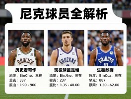尼克球员全解析：历史名宿有哪些,现役球星是谁,生涯数据如何对比