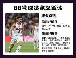 88号球员意义解读，哪些球星穿过，足球为何禁用，篮球有何故事？