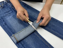 凤翔裁裤边哪里专业,裁裤边多少钱合适,如何保留牛仔裤原边