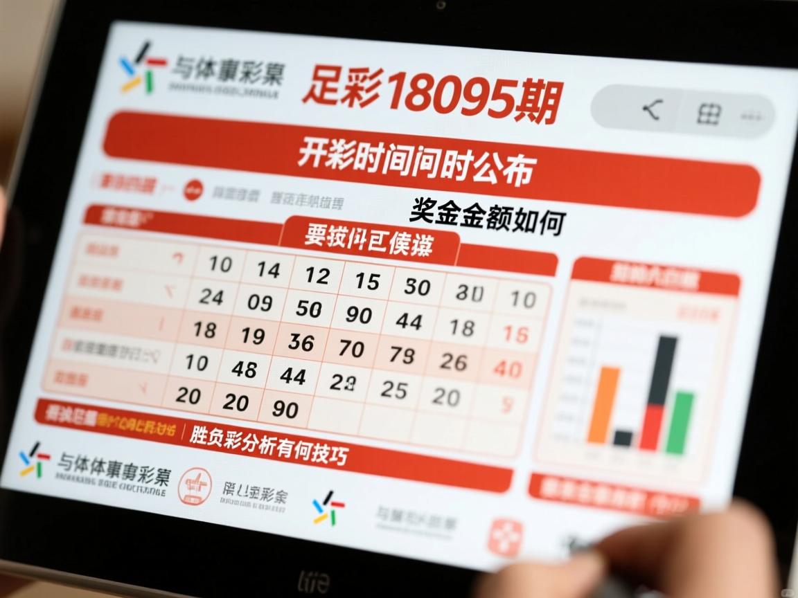 18095期足彩开奖时间何时公布,奖金金额如何计算,胜负彩分析有何技巧 18095期足彩开奖时间何时公布,奖金金额如何计算,胜负彩分析有何技巧