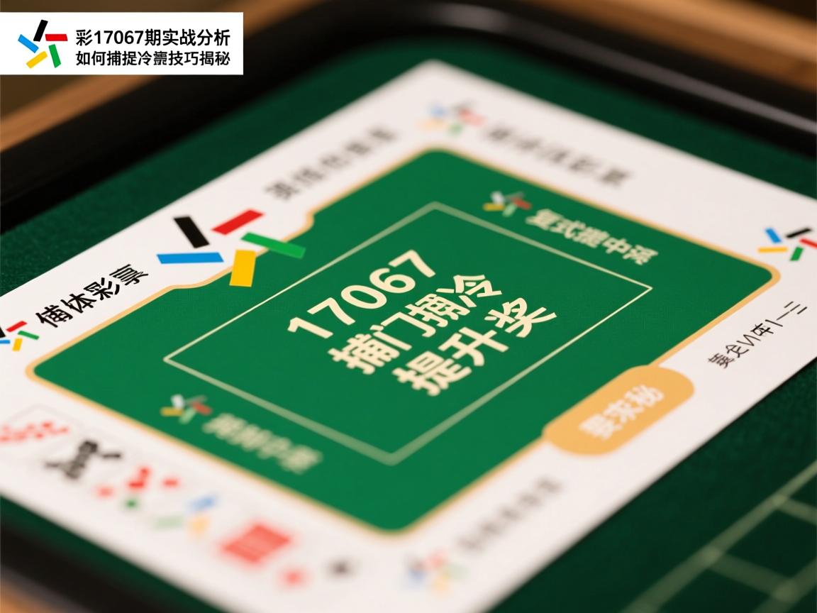 足彩17067期实战分析,如何捕捉冷门提升中奖,复式投注技巧揭秘 足彩17067期实战分析,如何捕捉冷门提升中奖,复式投注技巧揭秘