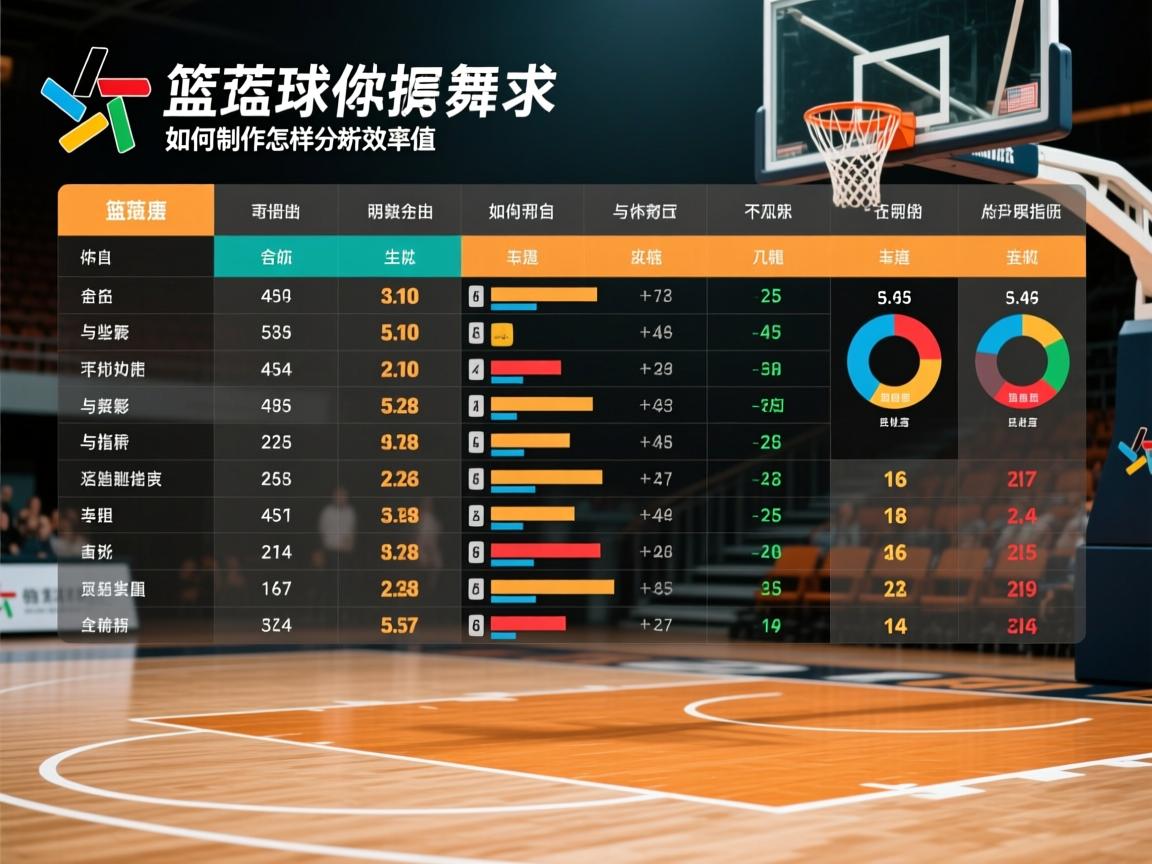 篮球数据表,包含哪些指标,如何制作,怎样分析球员效率值 篮球数据表,包含哪些指标,如何制作,怎样分析球员效率值
