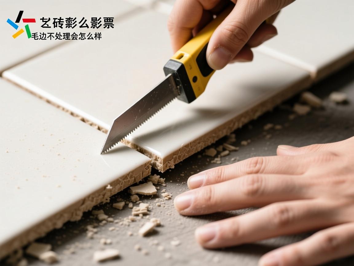 裁砖洗边是什么工艺,瓷砖切割后怎么处理边角,毛边不处理会怎么样 裁砖洗边是什么工艺,瓷砖切割后怎么处理边角,毛边不处理会怎么样