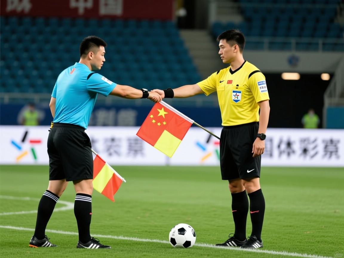 足球边裁教学(中国)丨旗语手势如何规范,越位判罚怎样准确,与中国裁判如何配合 足球边裁教学(中国)丨旗语手势如何规范,越位判罚怎样准确,与中国裁判如何配合