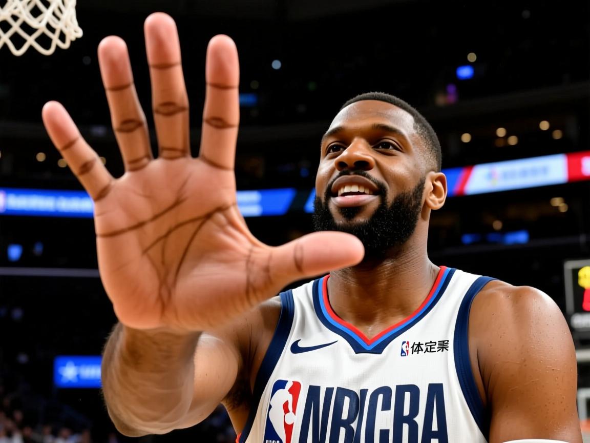 NBA球员手掌尺寸全揭秘,博班35厘米巨掌如何练就,大手为何影响投篮稳定性 NBA球员手掌尺寸全揭秘,博班35厘米巨掌如何练就,大手为何影响投篮稳定性