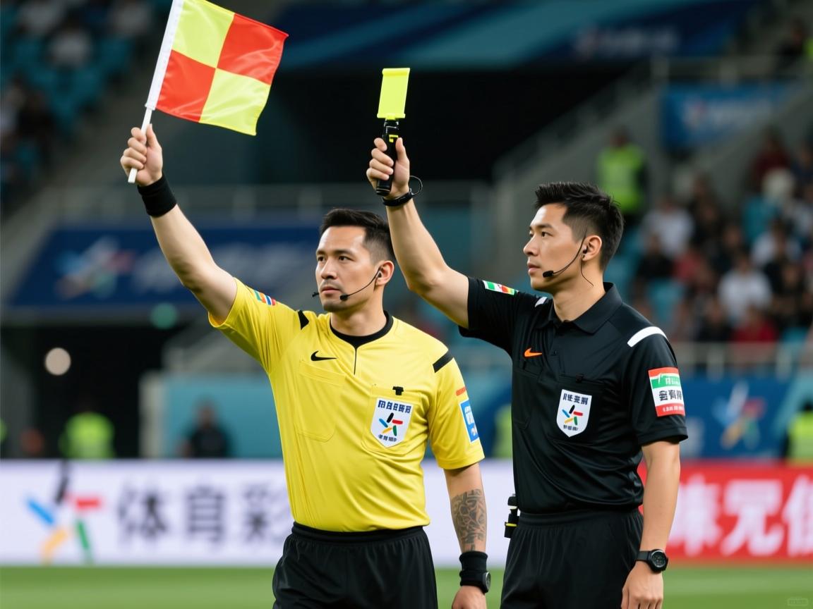 足球边裁吹哨的规则,边裁何时举旗?旗示如何解读?与主裁如何配合? 足球边裁吹哨的规则,边裁何时举旗?旗示如何解读?与主裁如何配合?