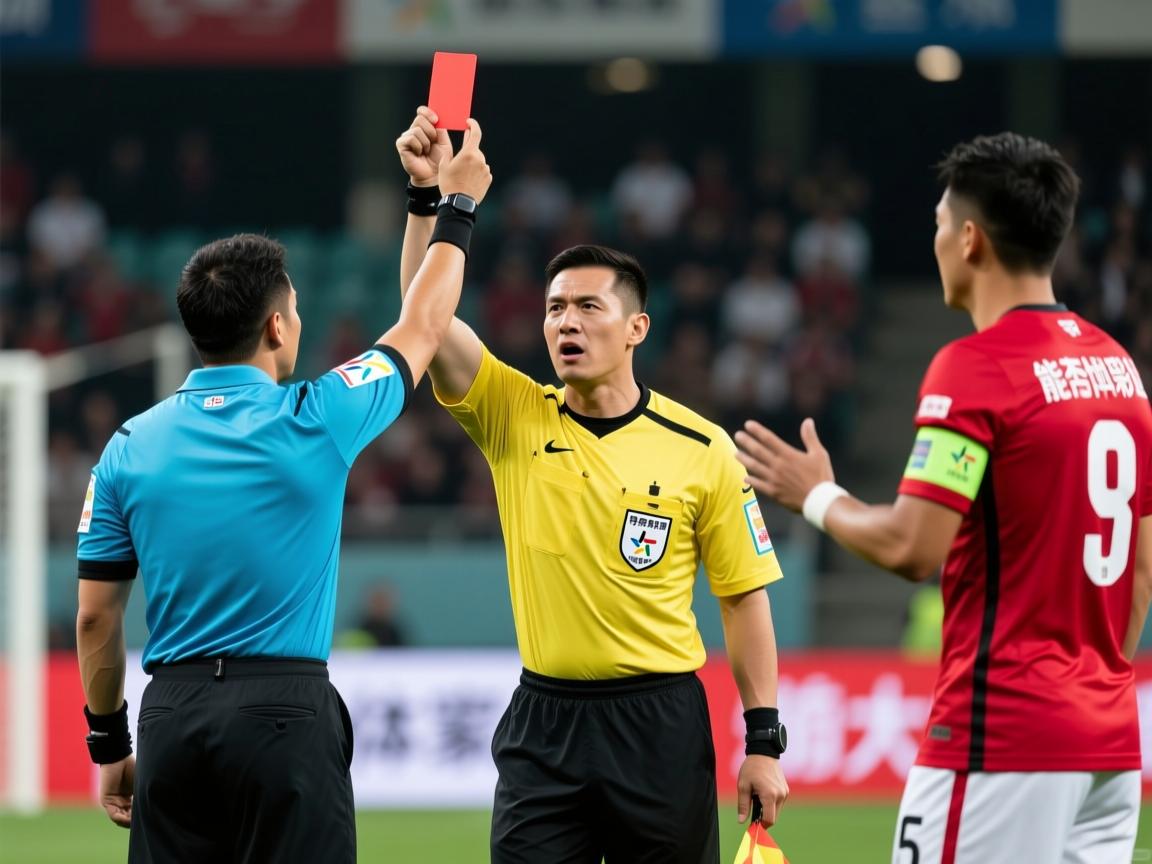 足球边裁吃红牌丨主裁判能否罚下边裁,边裁误判导致冲突怎么处理,球员辱骂边判有何后果 足球边裁吃红牌丨主裁判能否罚下边裁,边裁误判导致冲突怎么处理,球员辱骂边判有何后果