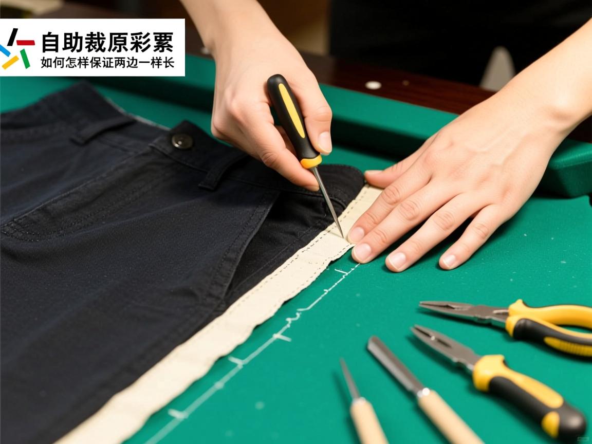自助裁裤边,如何保留原边手法,需要哪些工具,怎样保证两边一样长 自助裁裤边,如何保留原边手法,需要哪些工具,怎样保证两边一样长