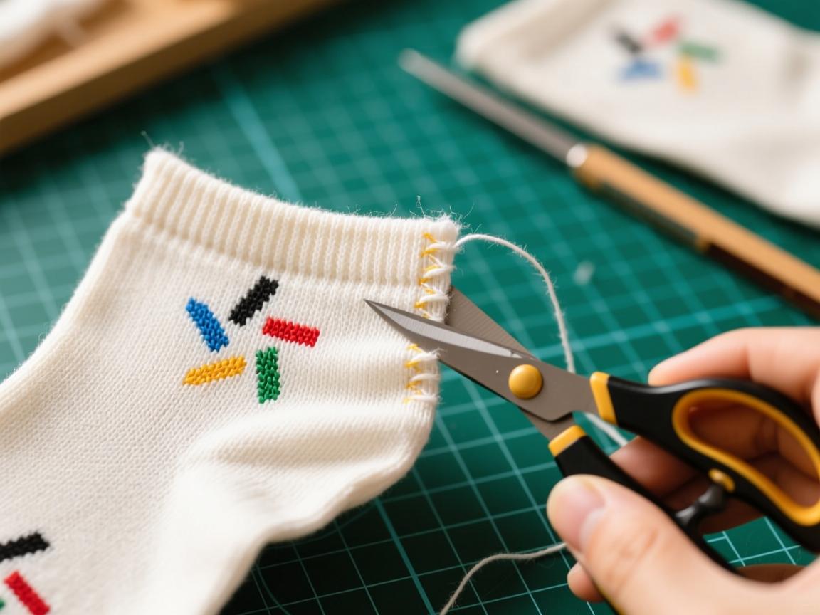 袜子裁圆边:怎么剪圆边不起毛,手工锁边方法,裁圆边工具哪个好 袜子裁圆边:怎么剪圆边不起毛,手工锁边方法,裁圆边工具哪个好