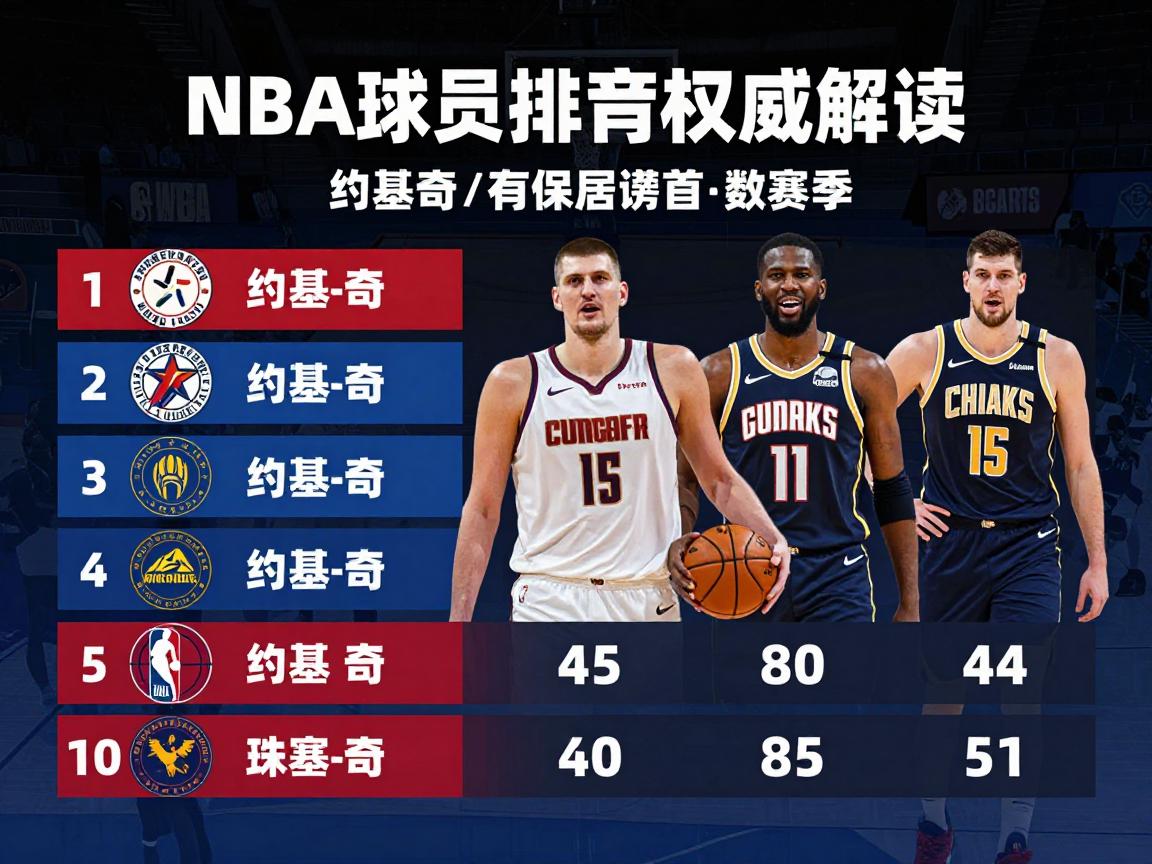 NBA球员排行榜权威解读,约基奇为何稳居榜首,新赛季有哪些黑马? NBA球员排行榜权威解读,约基奇为何稳居榜首,新赛季有哪些黑马?