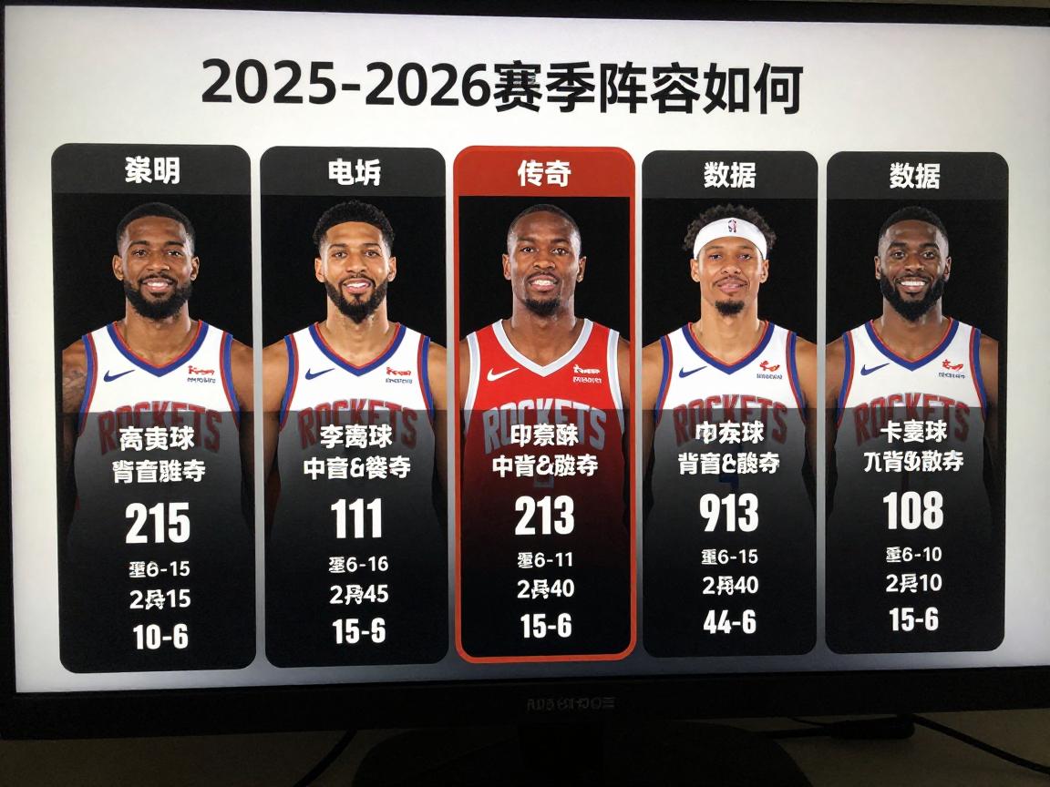 火箭球员,2025-2026赛季阵容如何,有哪些传奇人物,在哪里看数据 火箭球员,2025-2026赛季阵容如何,有哪些传奇人物,在哪里看数据