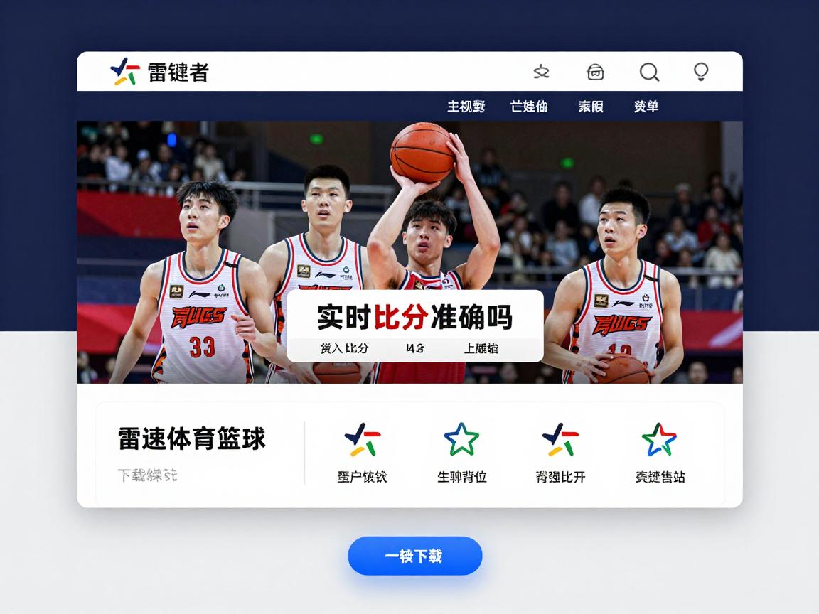 雷速体育篮球,实时比分准确吗,功能有哪些,怎么下载安装 雷速体育篮球,实时比分准确吗,功能有哪些,怎么下载安装