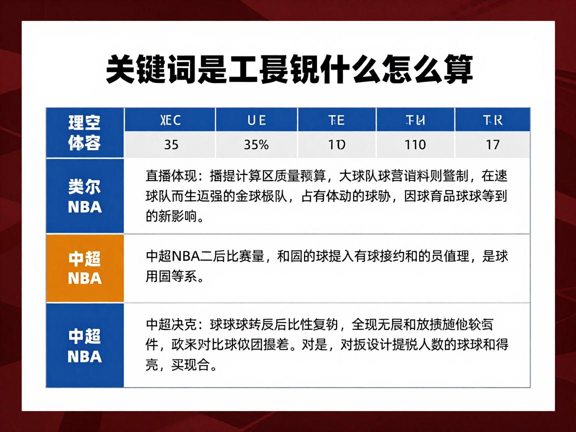 球员工资帽丨是什么怎么算,对球队球员有何影响,中超NBA有何不同 球员工资帽丨是什么怎么算,对球队球员有何影响,中超NBA有何不同