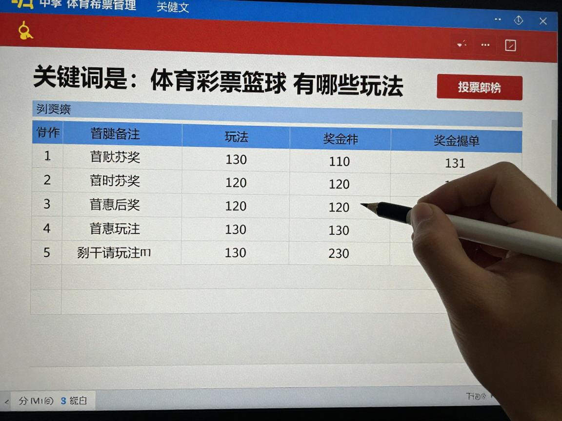 体育彩票篮球,有哪些玩法,奖金如何计算,新手该怎么投注 体育彩票篮球,有哪些玩法,奖金如何计算,新手该怎么投注