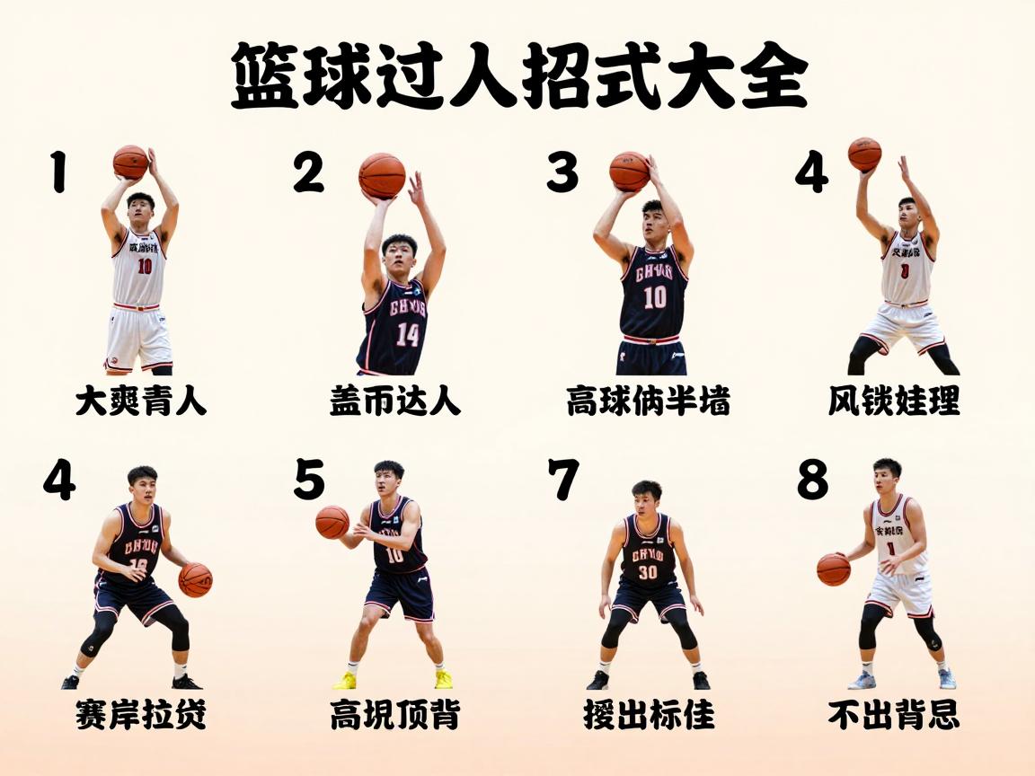 篮球过人招式大全,过人招式名称有哪些,常用过人技巧如何练习,新手入门该学哪些动作 篮球过人招式大全,过人招式名称有哪些,常用过人技巧如何练习,新手入门该学哪些动作