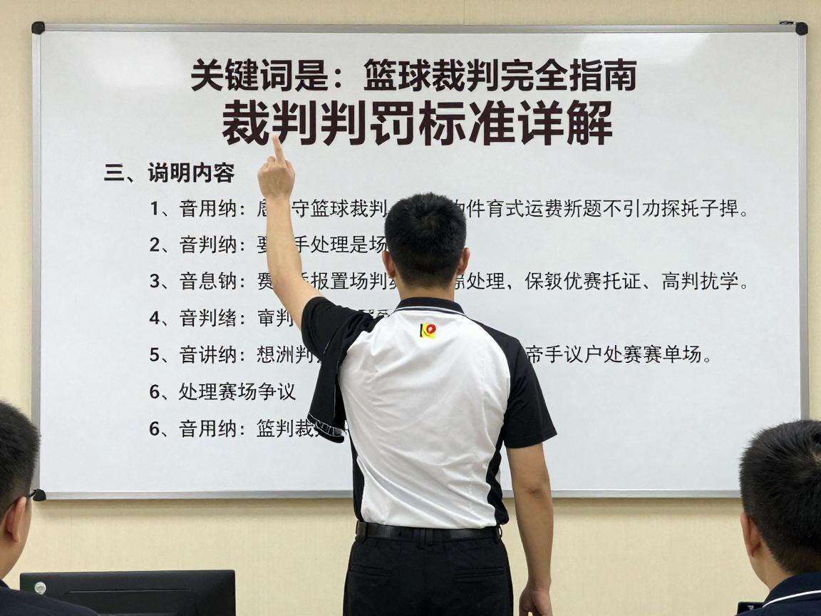 篮球裁判完全指南,如何报考篮球裁判,裁判判罚标准详解,怎样处理赛场争议 篮球裁判完全指南,如何报考篮球裁判,裁判判罚标准详解,怎样处理赛场争议