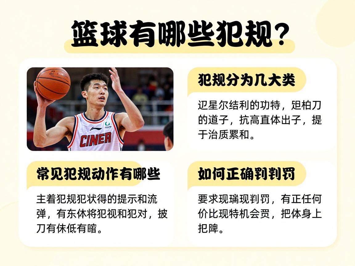 篮球有哪些犯规?犯规分为几大类,常见犯规动作有哪些,如何正确判罚 篮球有哪些犯规?犯规分为几大类,常见犯规动作有哪些,如何正确判罚